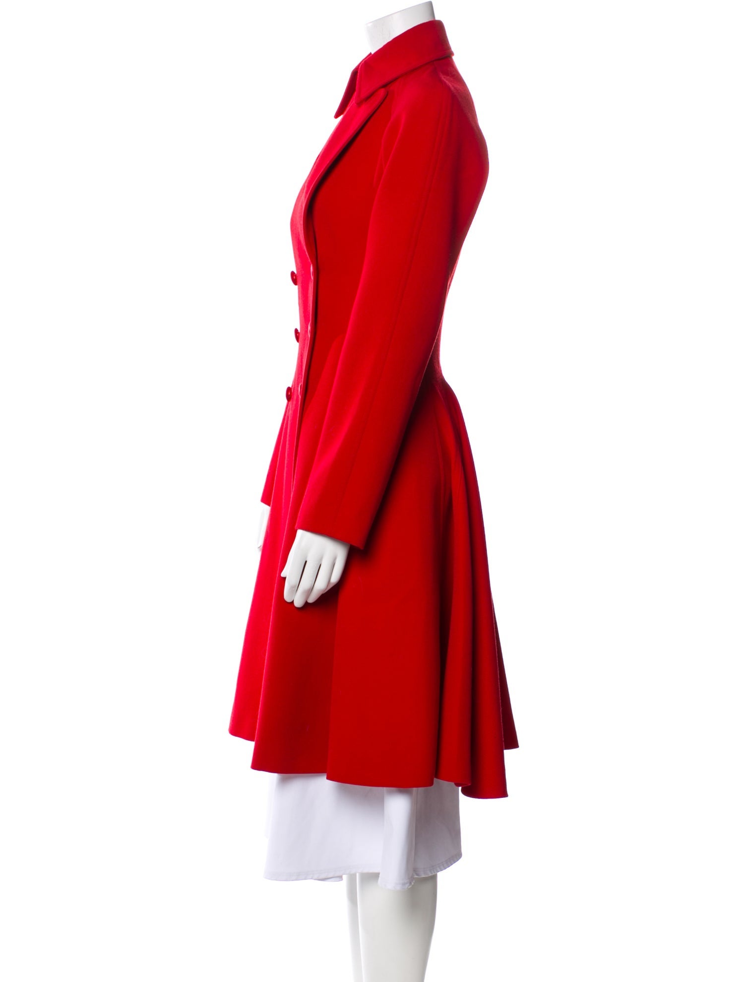 Alaïa Wool Trench Coat