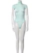 Alaïa Turtleneck Short Sleeve Bodysuit
