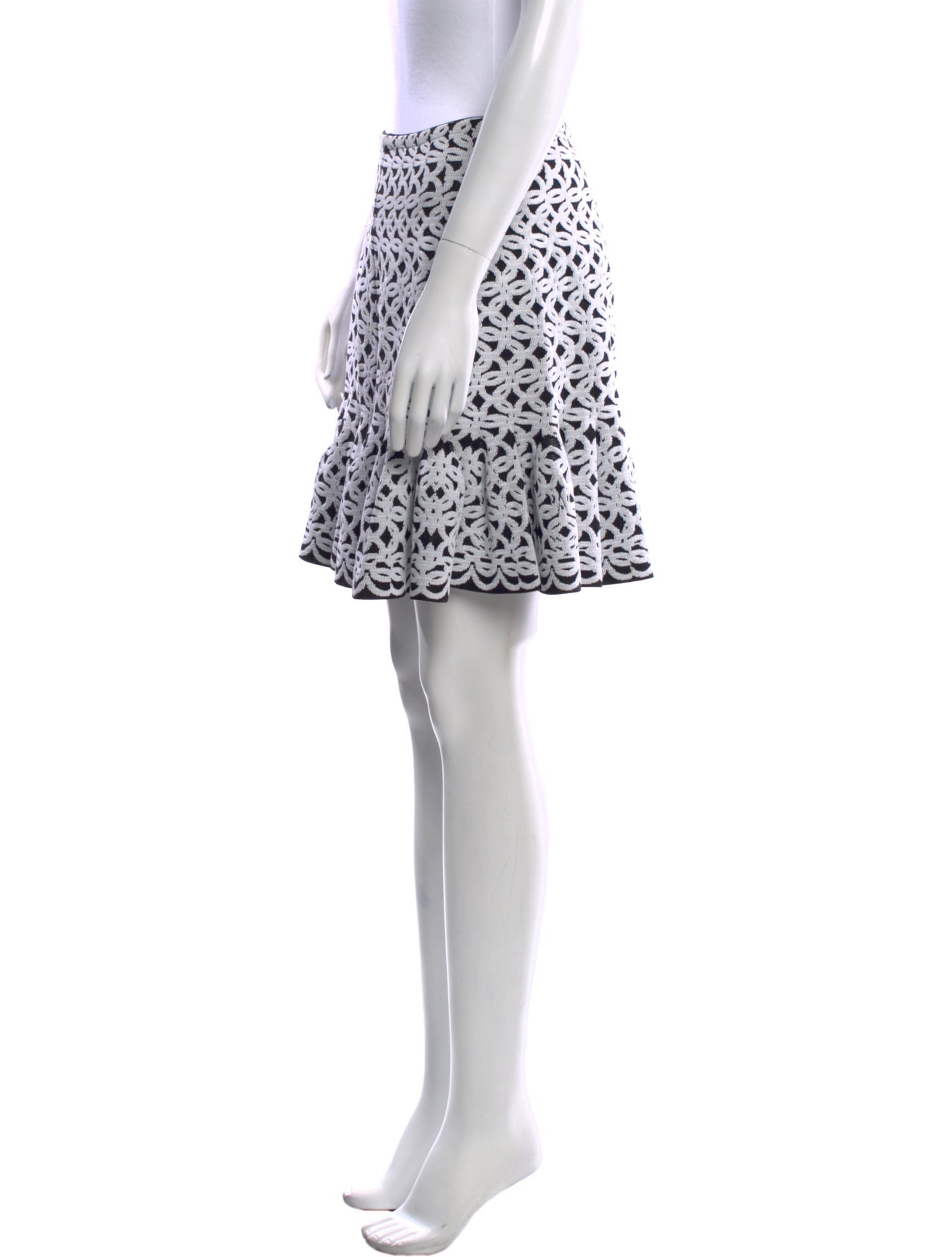 Alaïa Printed Mini Skirt