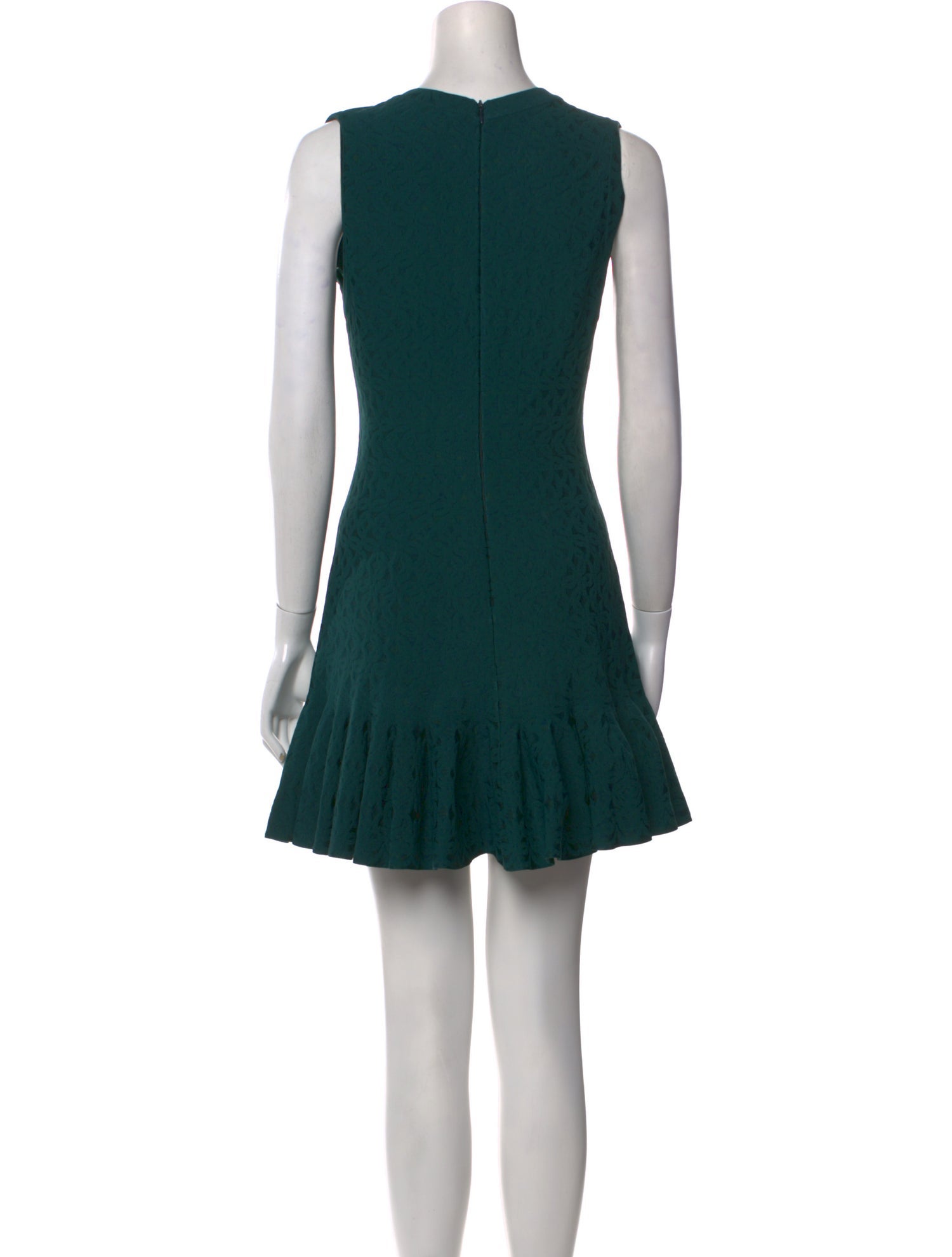 Alaïa V-Neck Mini Dress