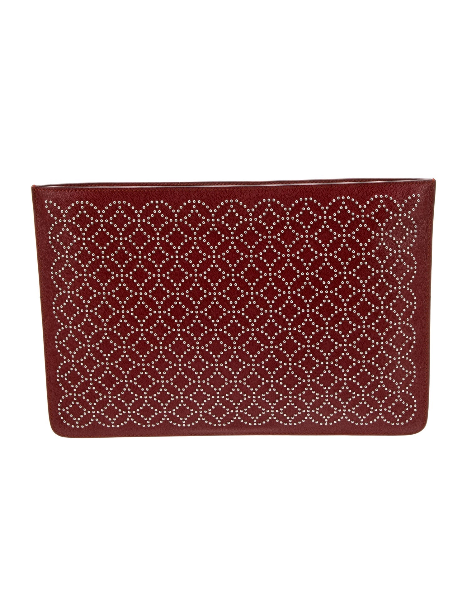 Alaïa Leather Clutch