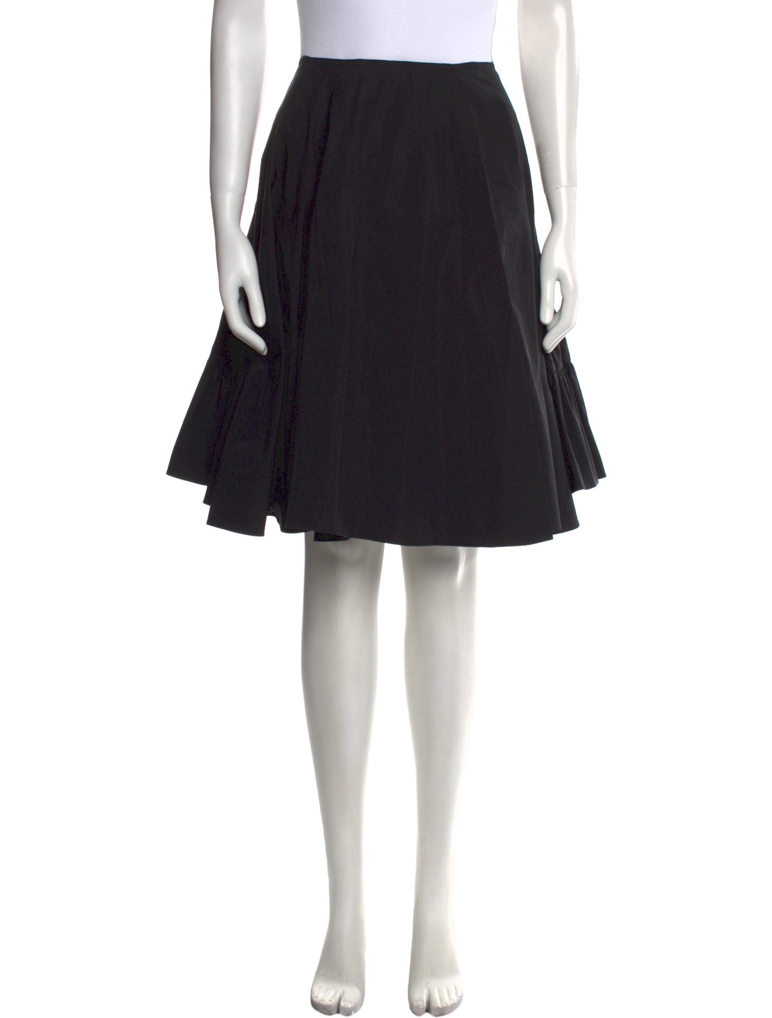 Alaïa Ruffle Embellishment Knee-Length Skirt