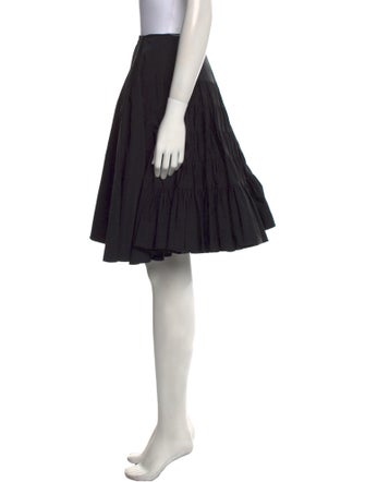 Alaïa Ruffle Embellishment Knee-Length Skirt