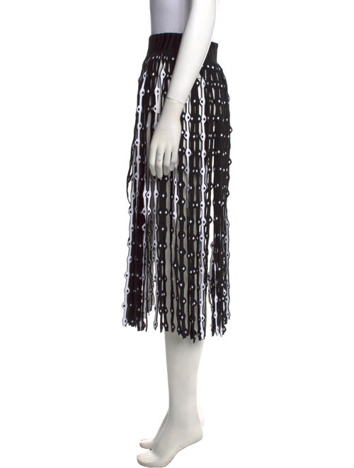 Alaïa Printed Midi Length Skirt