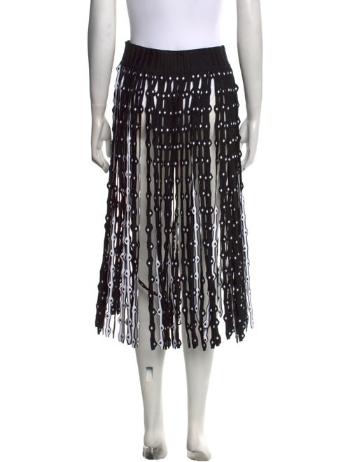 Alaïa Printed Midi Length Skirt