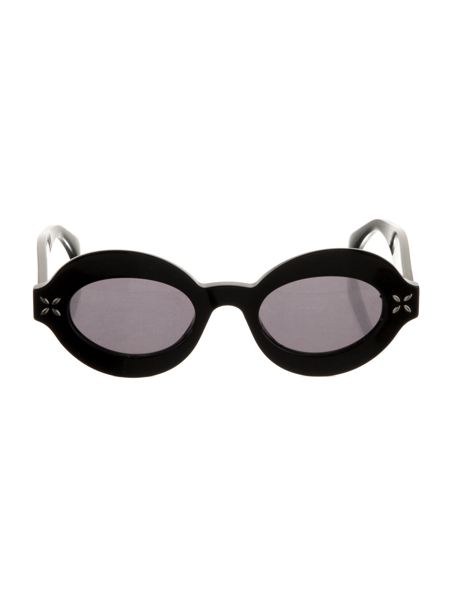 Alaïa Round Tinted Sunglasses