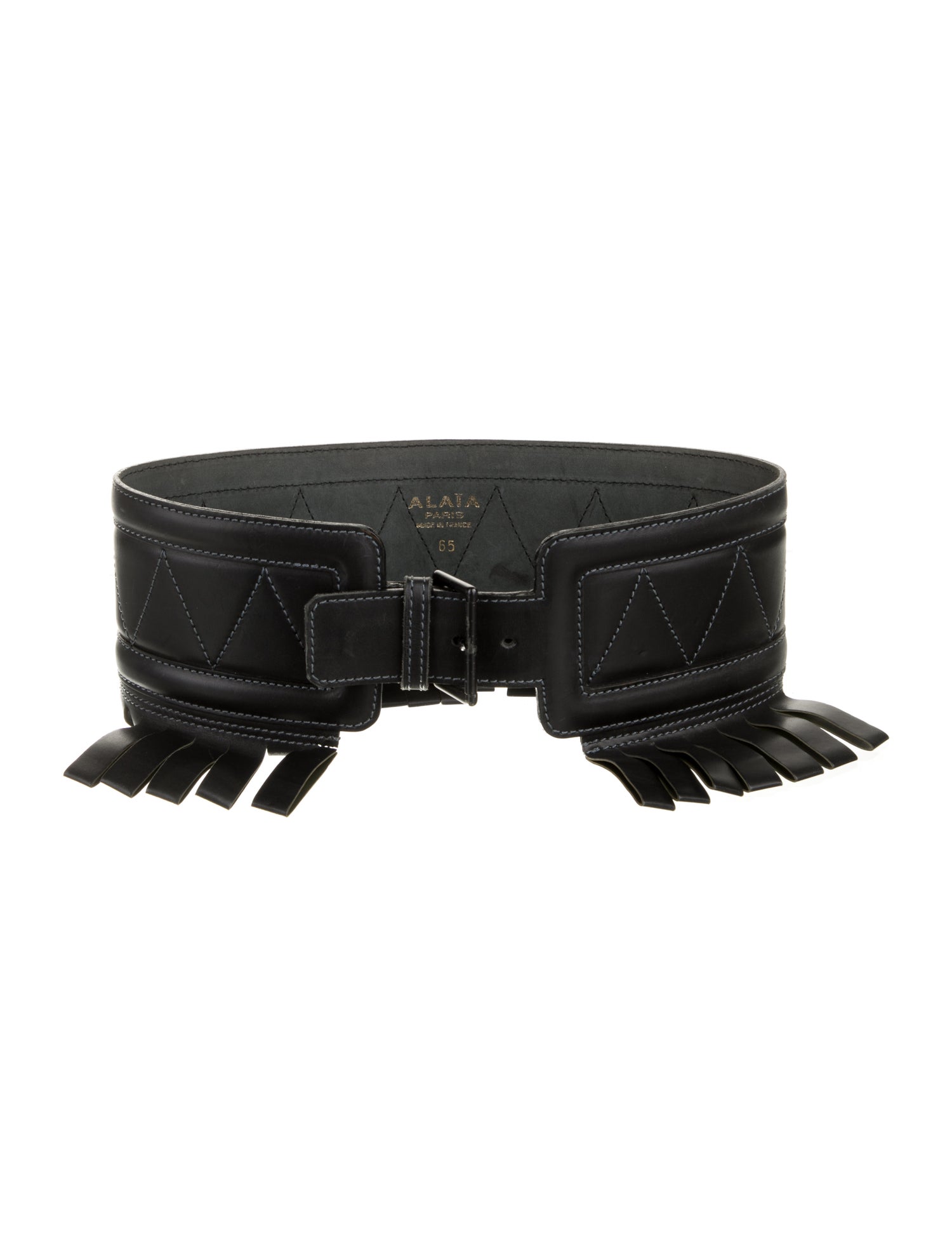 Alaïa Wide Leather Belt