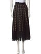 Alaïa Printed Midi Length Skirt