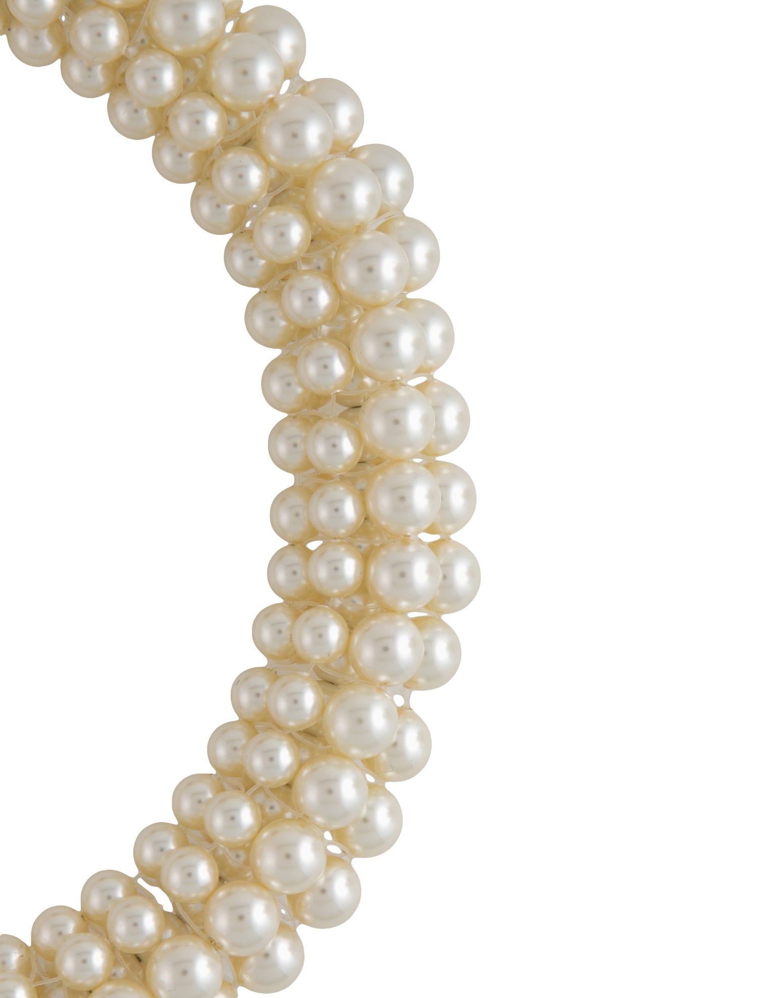 Alaïa Faux Pearl 'Graphic Pearl' Choker Necklace