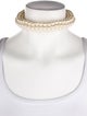 Alaïa Faux Pearl 'Graphic Pearl' Choker Necklace