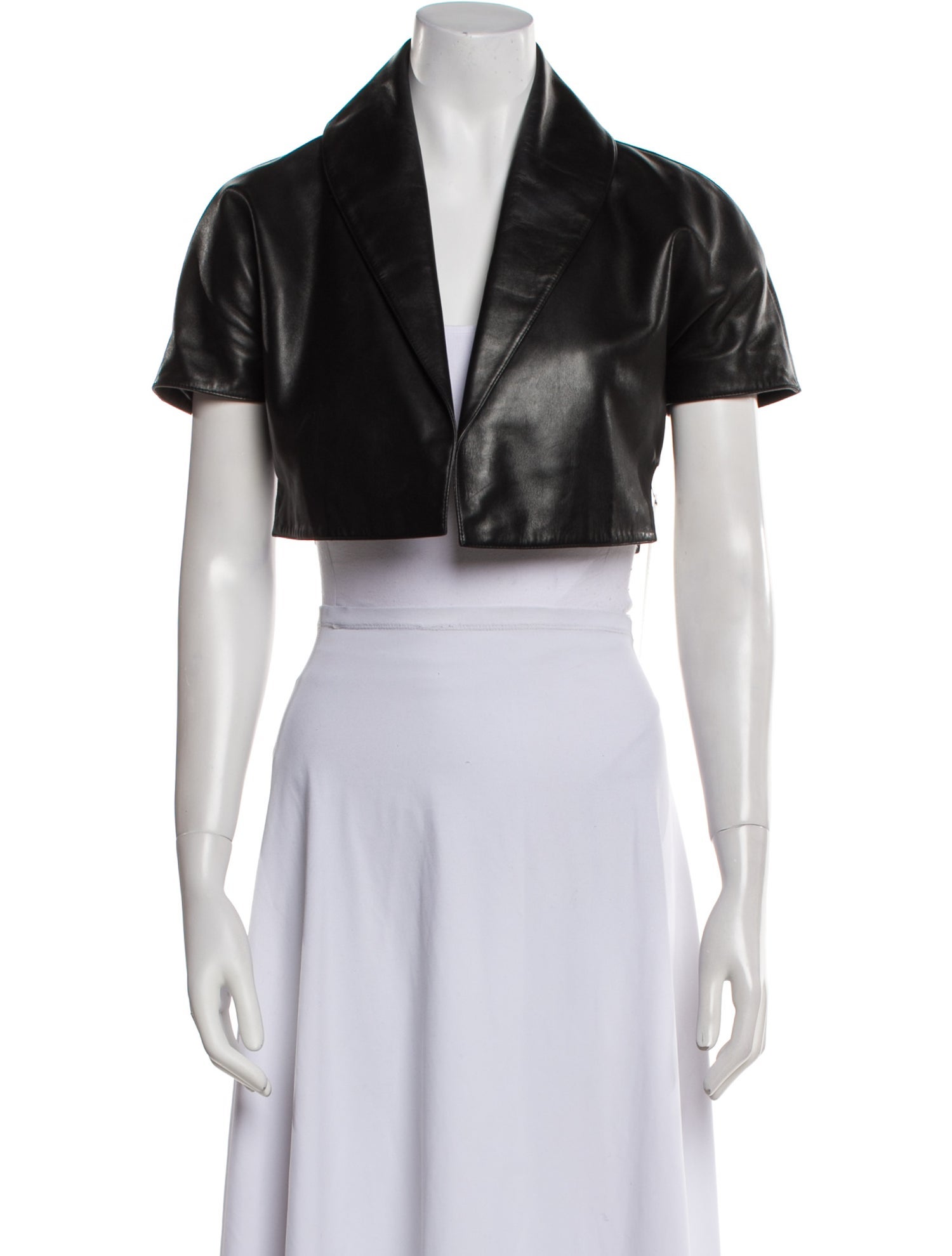 Alaïa Leather Bolero