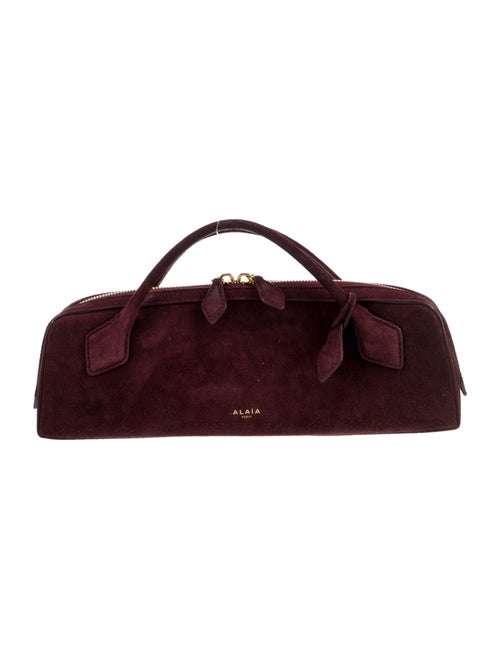 Alaïa Suede Top Handle Bag