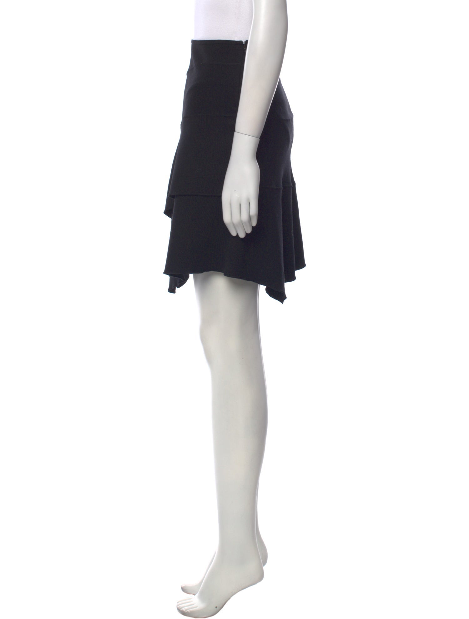 Alaïa Virgin Wool Mini Skirt