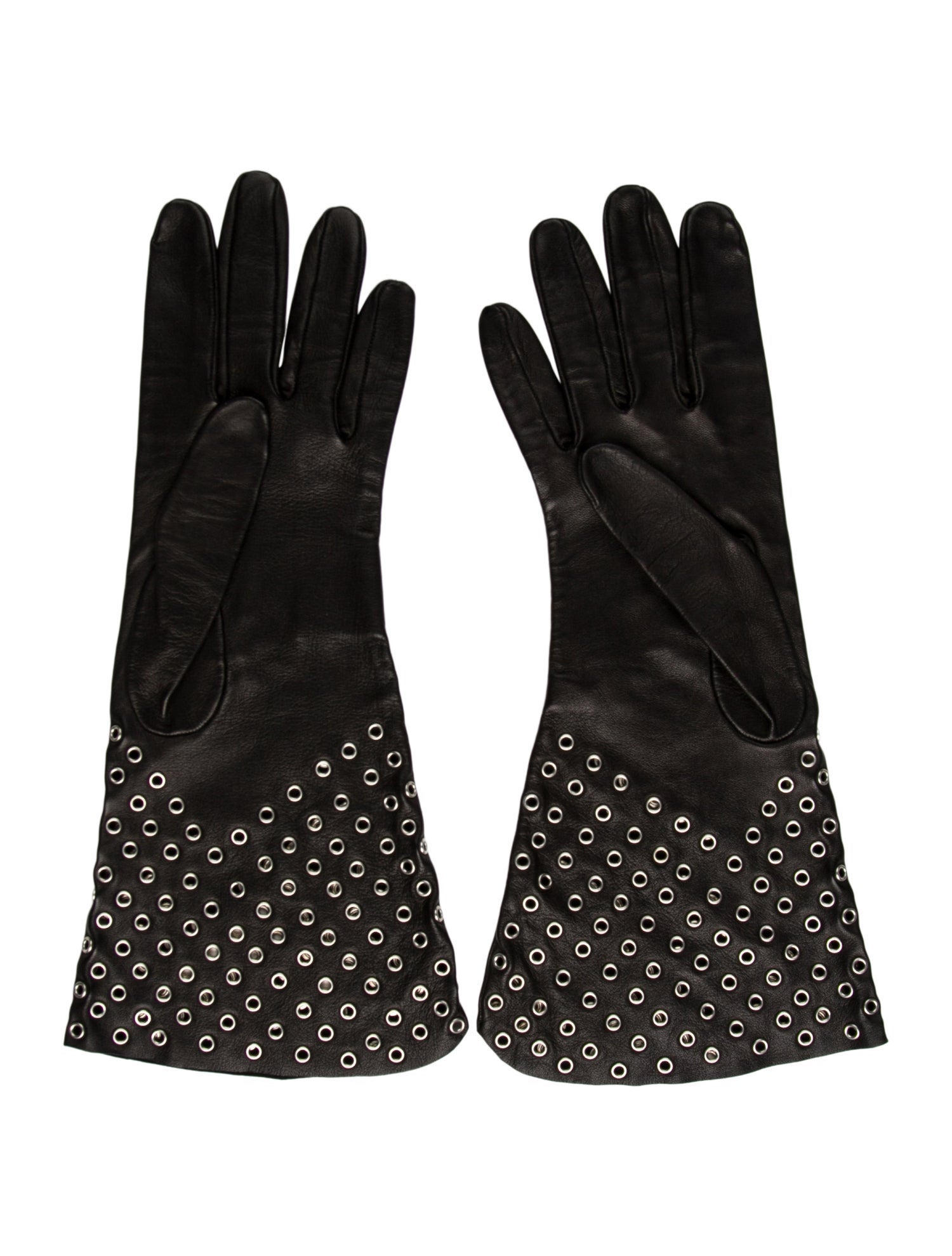 Alaïa Leather Gloves