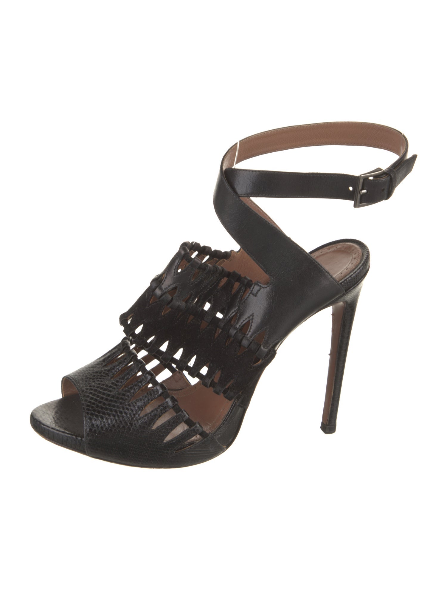 Alaïa Leather Sandals