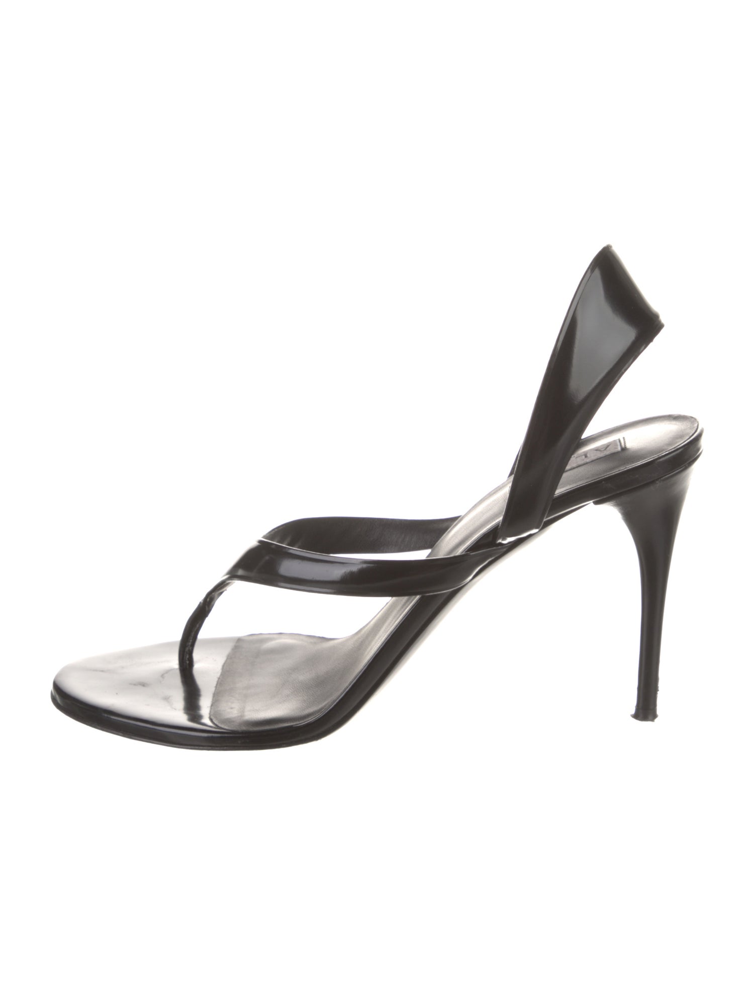 Alaïa Leather Slingback Sandals