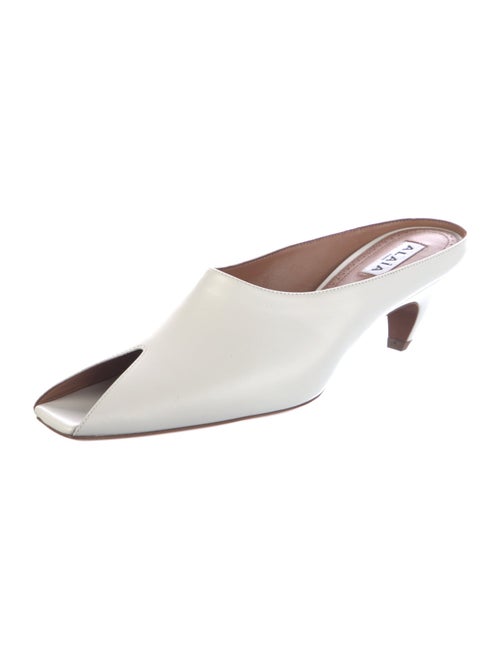 Alaïa Leather Mules