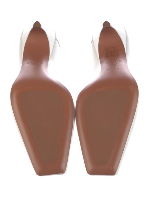 Alaïa Leather Mules
