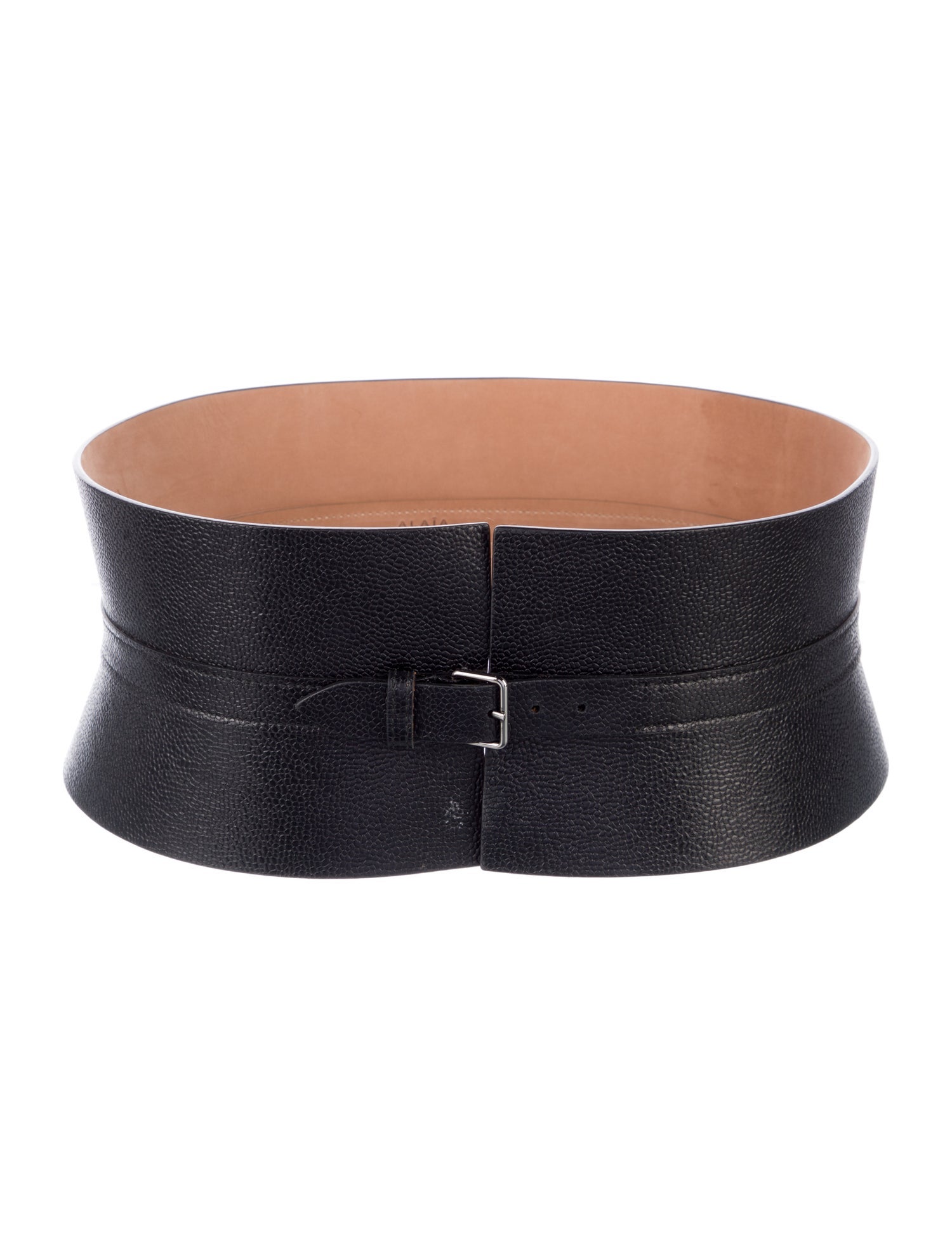 Alaïa Wide Leather Waist Belt