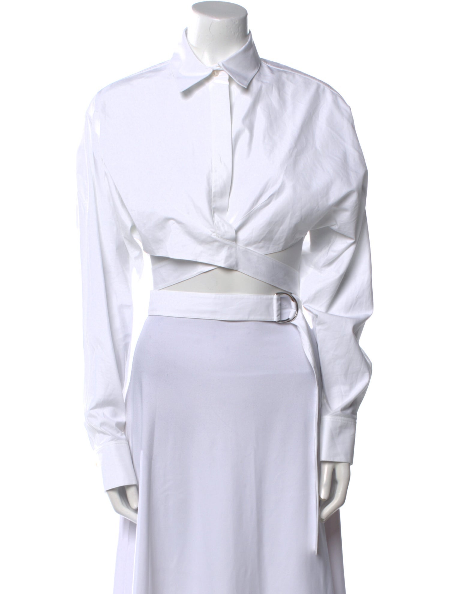 Alaïa Long Sleeve Crop Top w/ Tags