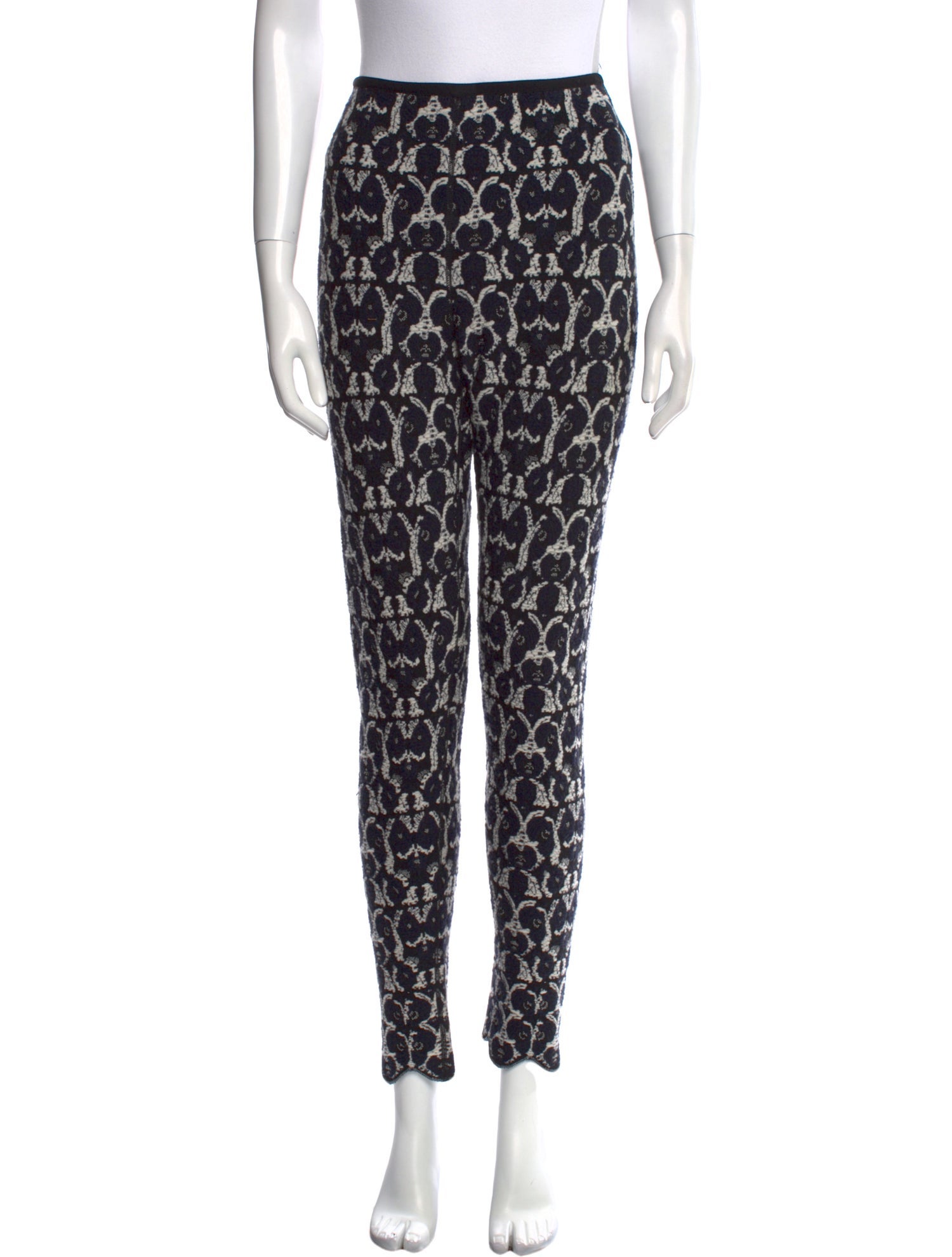 Alaïa Wool Skinny Leg Pants