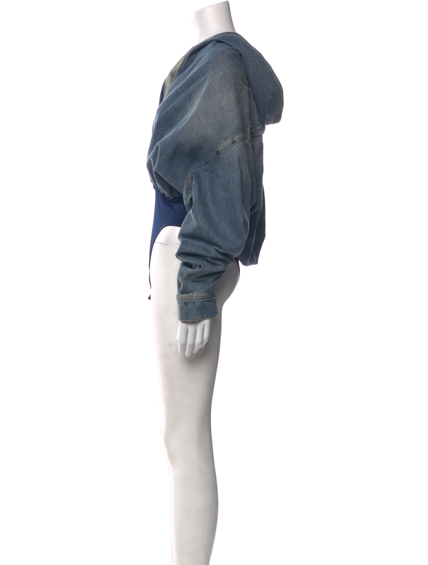 Alaïa 2023 V-Neck Bodysuit