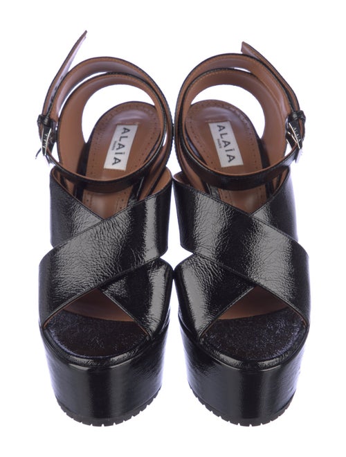 Alaïa Leather Sandals