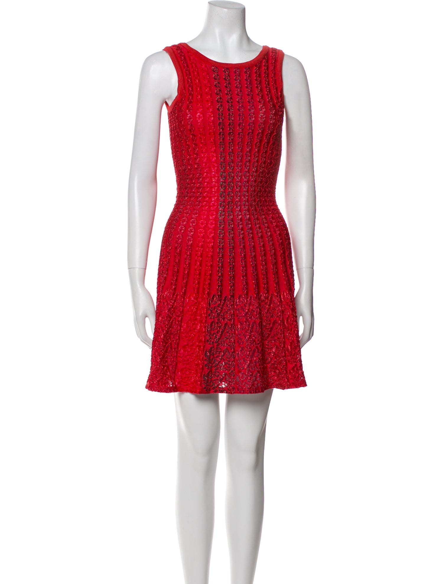 Alaïa Printed Mini Dress