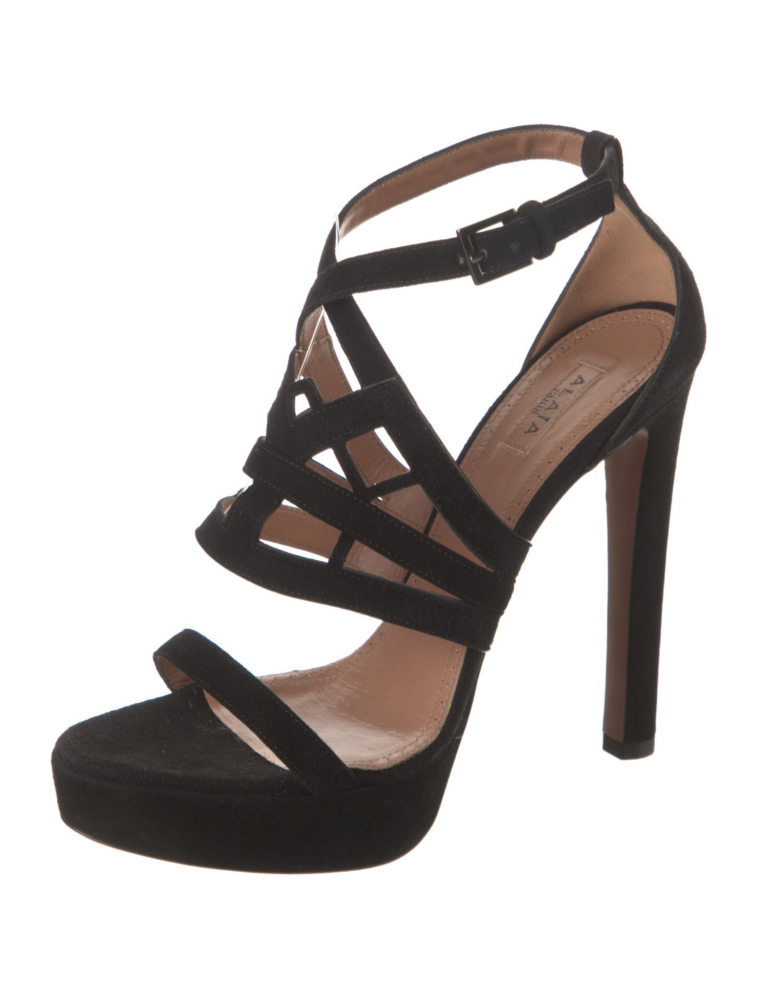 Alaïa Suede Sandals