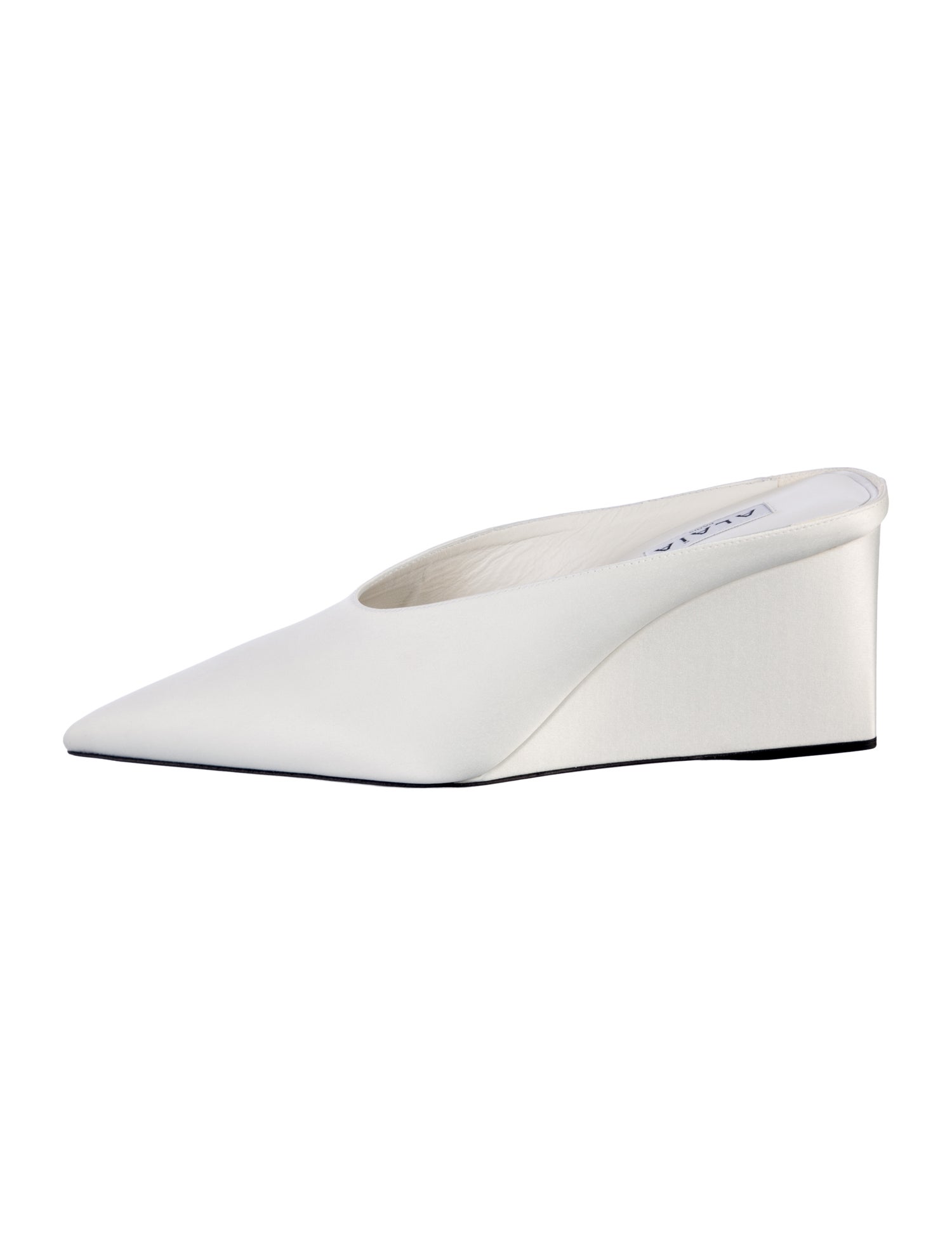 Alaïa Satin Mules
