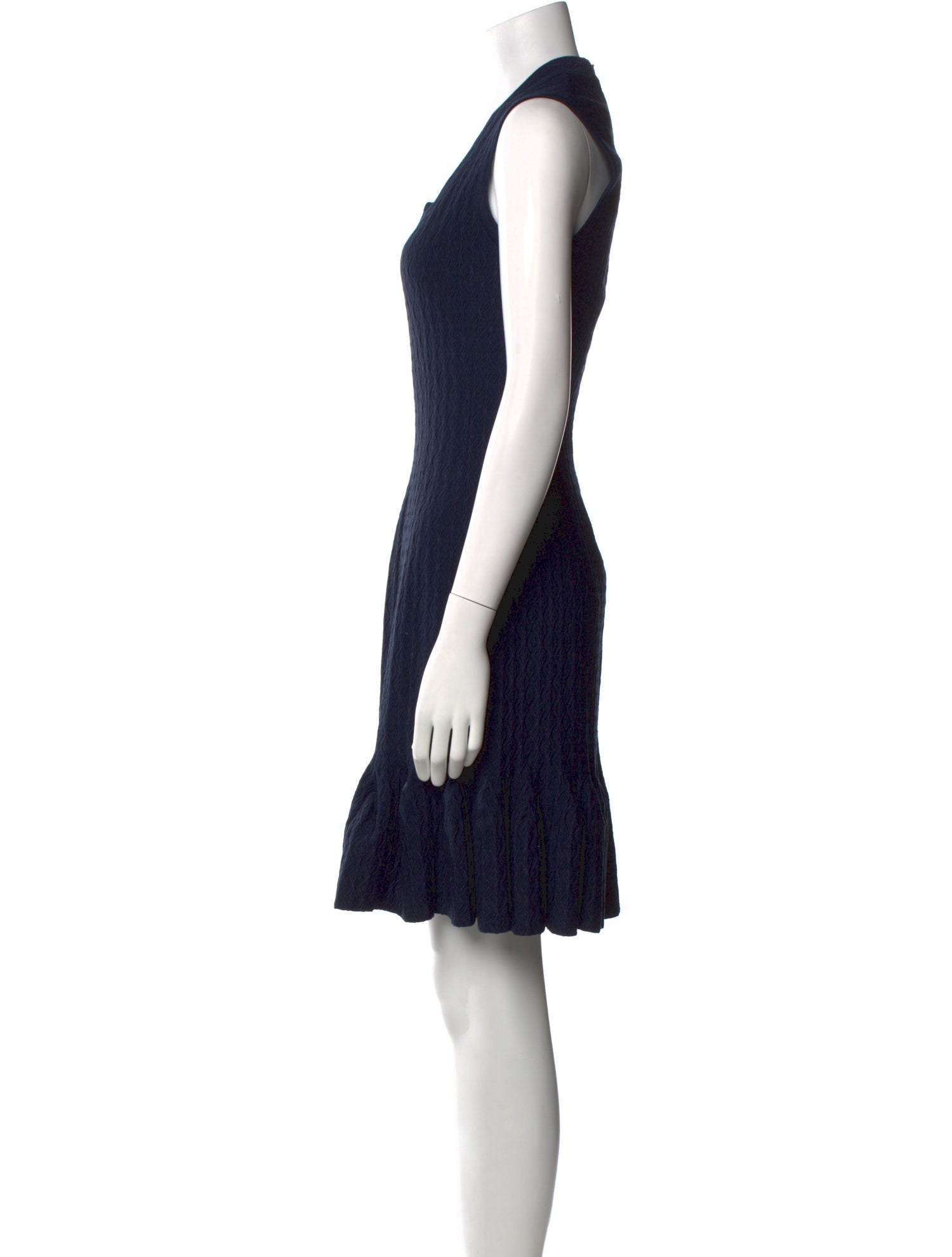 Alaïa Wool Knee-Length Dress