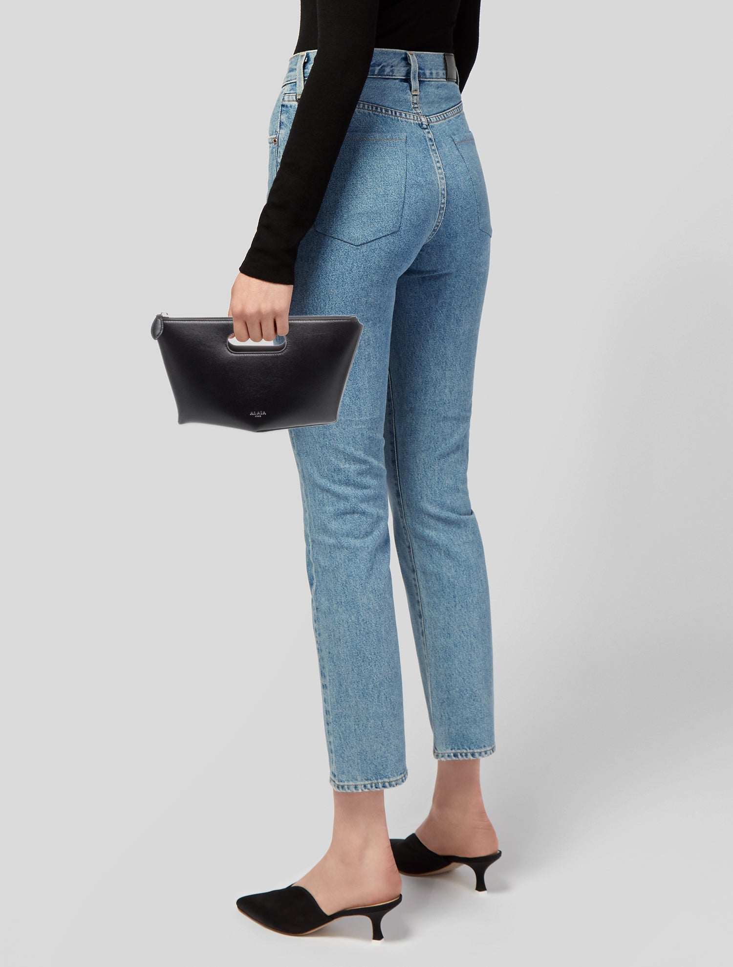 Alaïa Leather Clutch