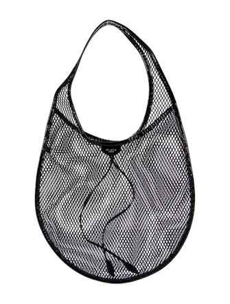 Alaïa Nylon Shoulder Bag