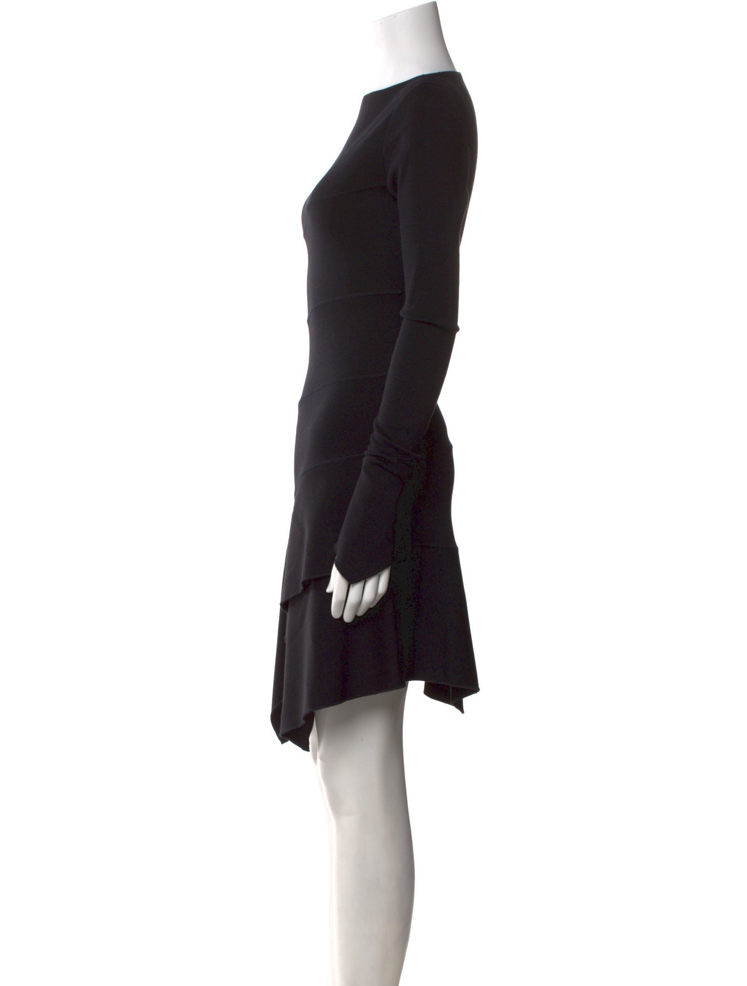 Alaïa Wool Knee-Length Dress