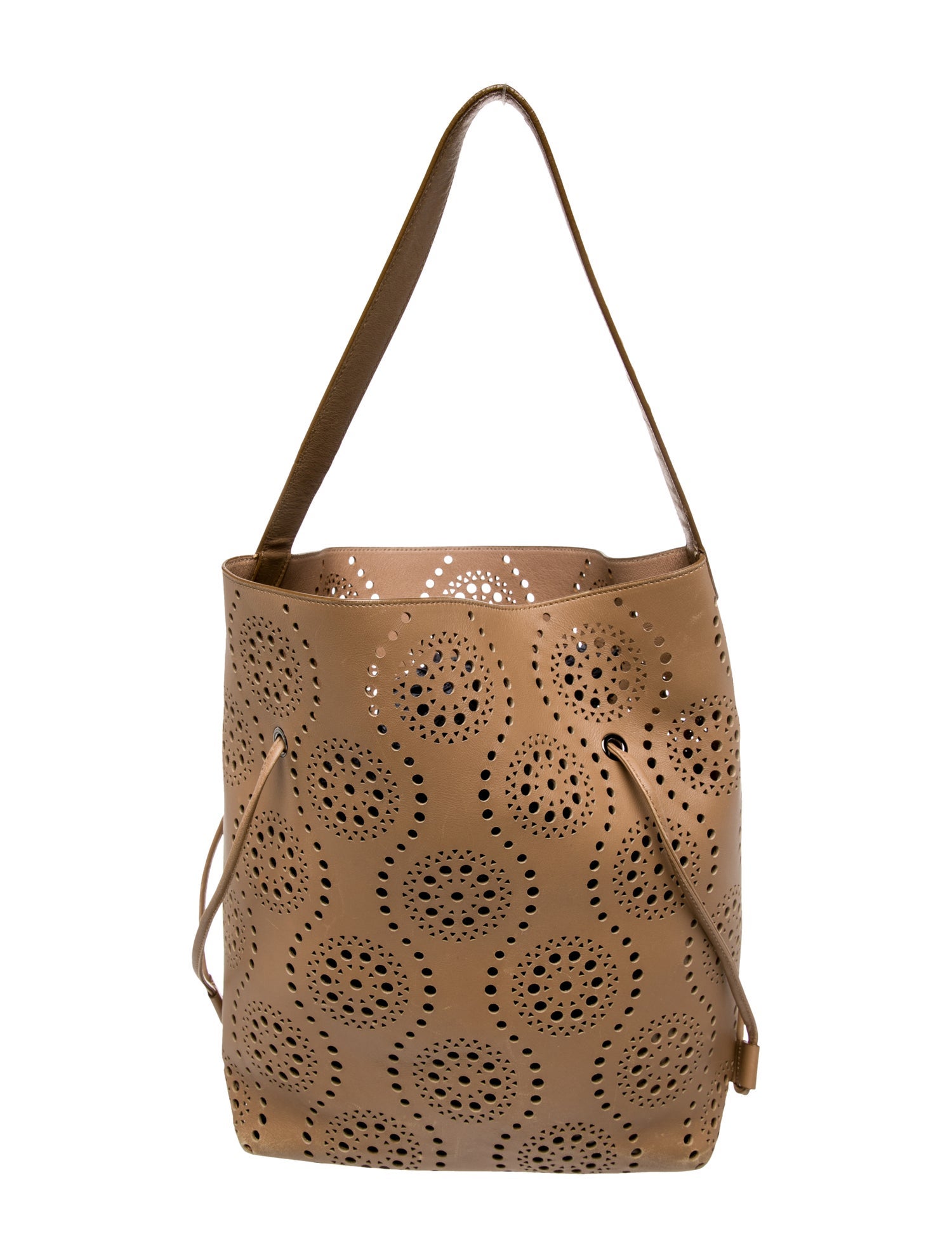 Alaïa Leather Shoulder Bag