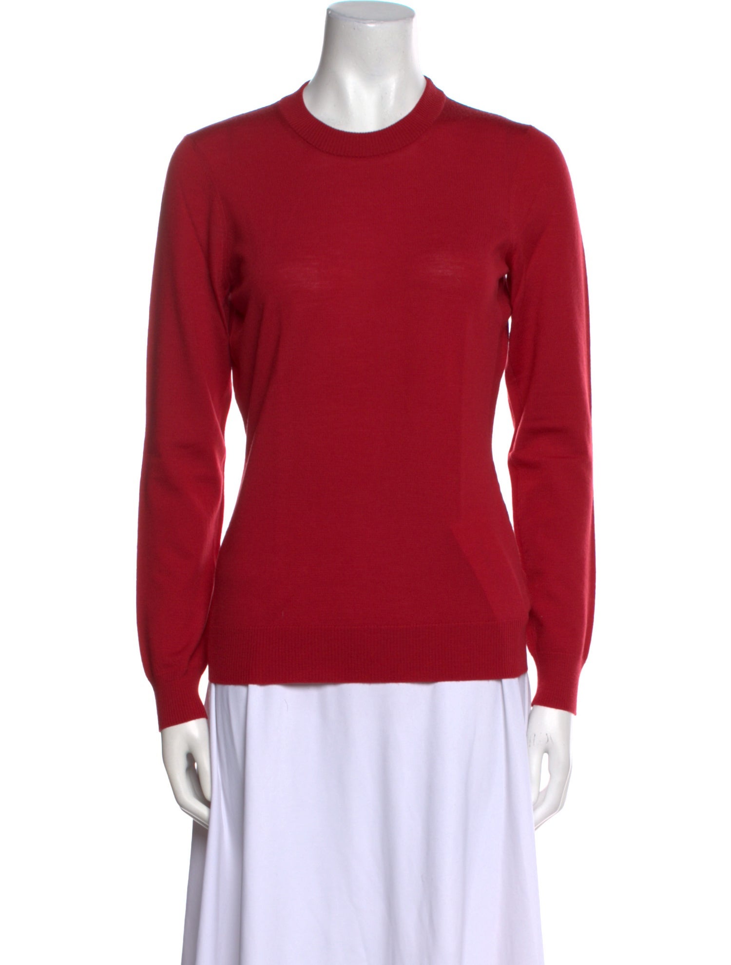 Alaïa Virgin Wool Mock Neck Top