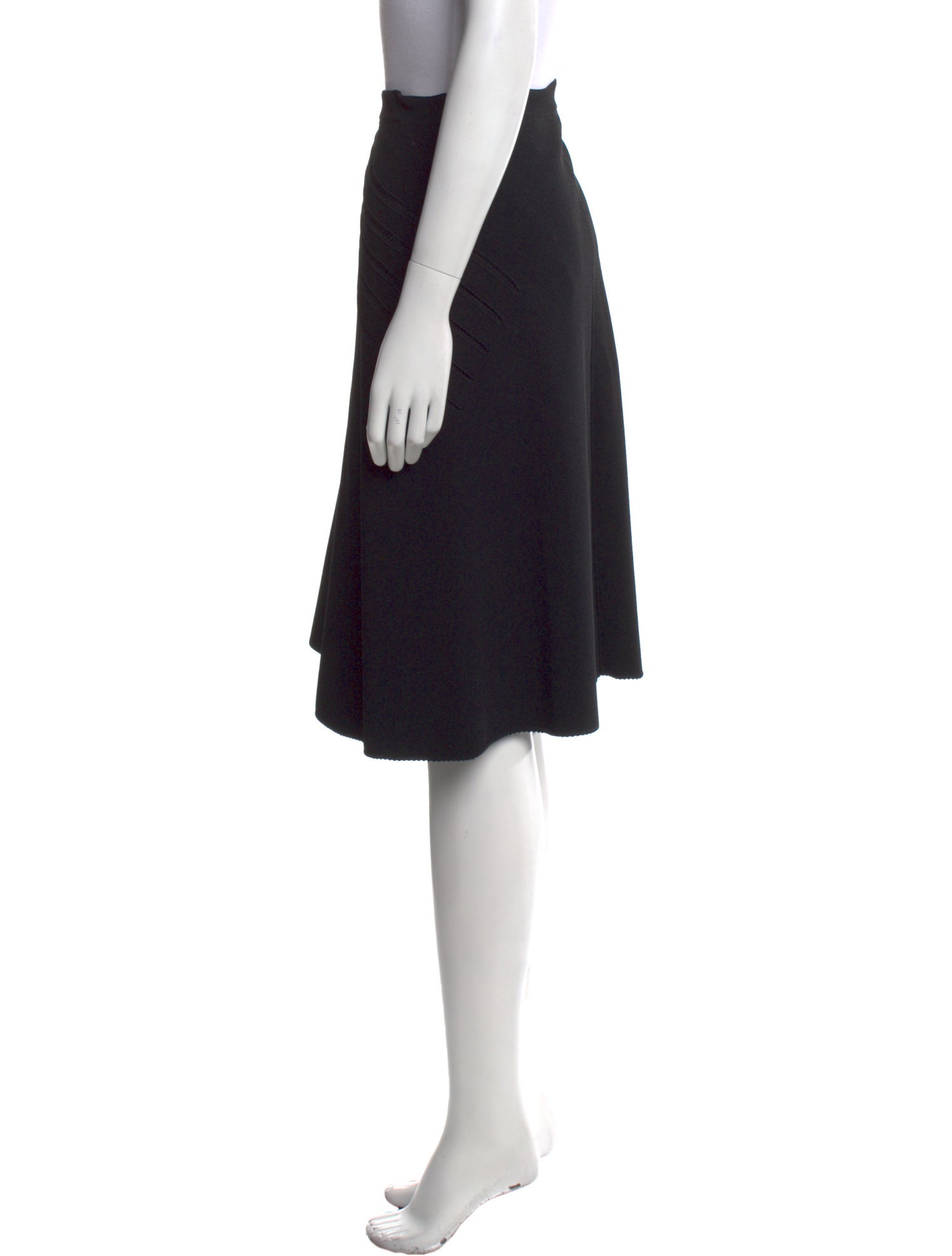 Alaïa Ruffle Embellishment Knee-Length Skirt