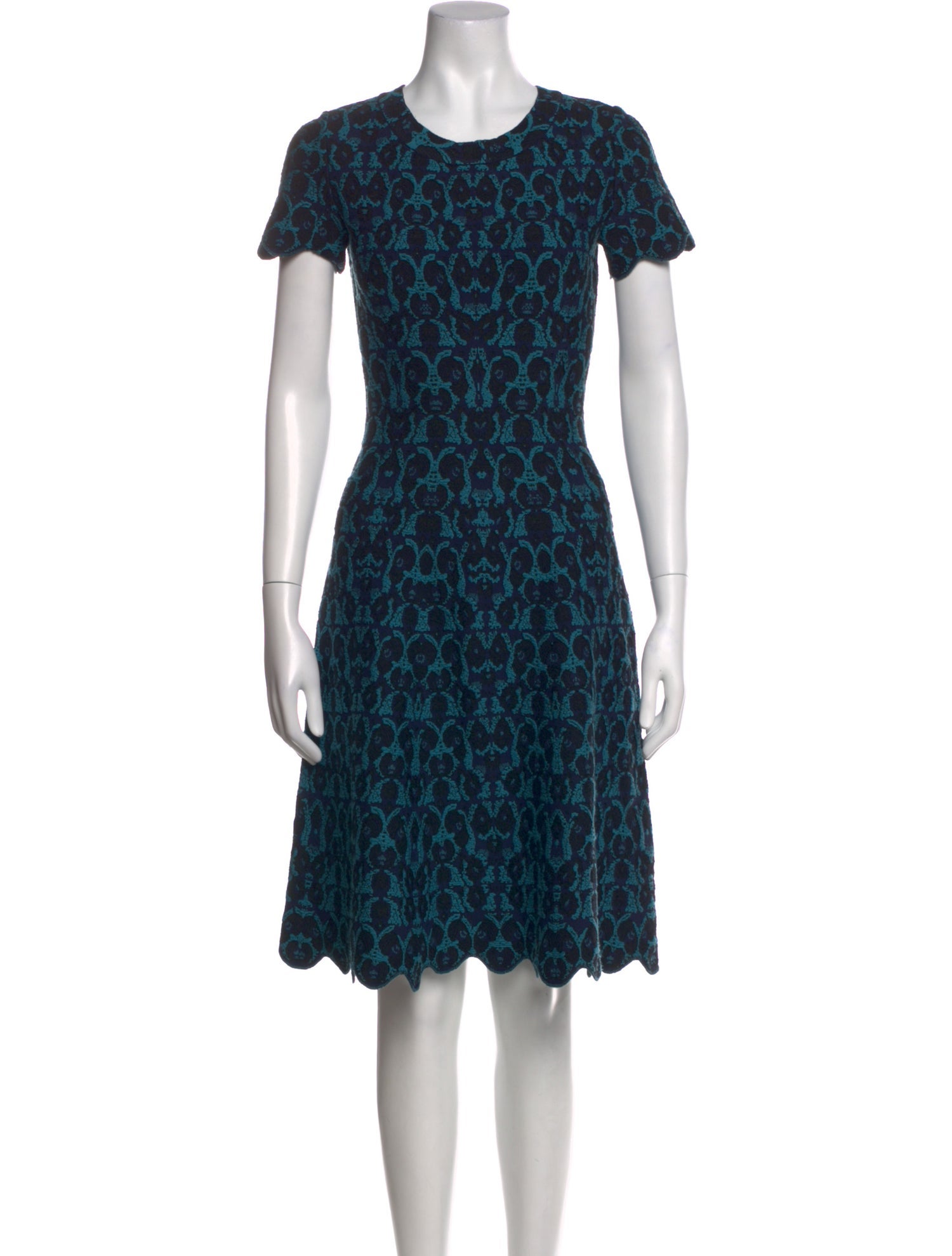 Alaïa Wool Knee-Length Dress