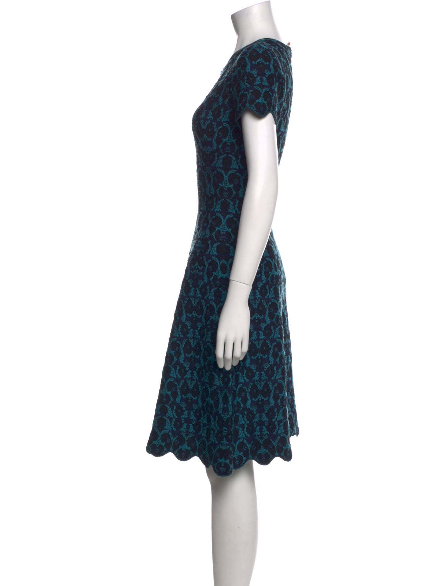 Alaïa Wool Knee-Length Dress