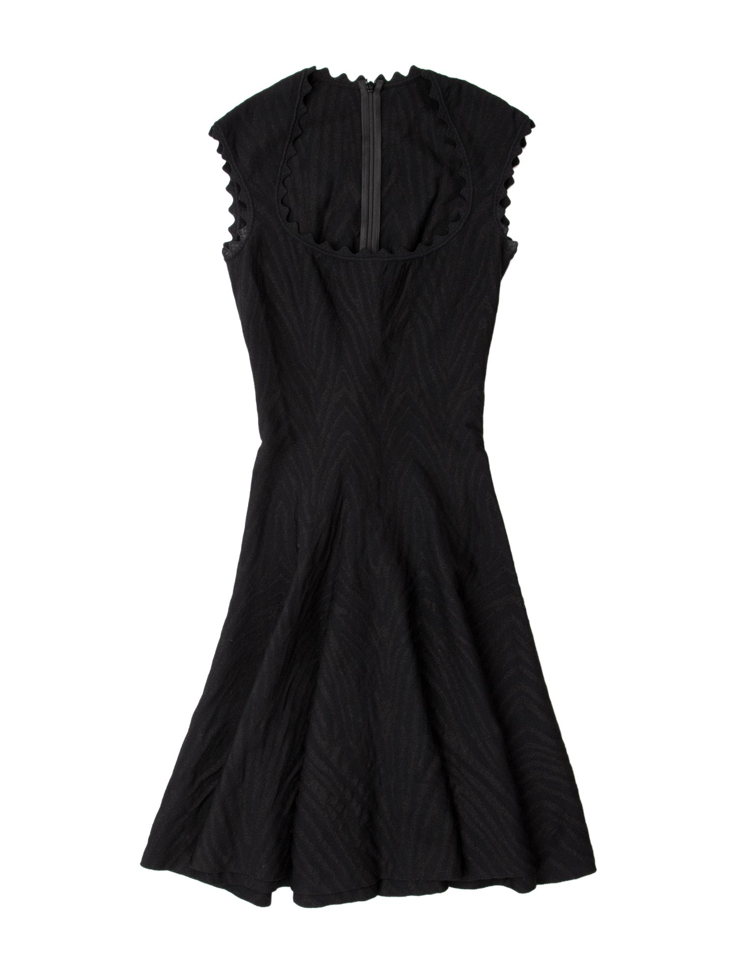 Alaïa Scoop Neck Mini Dress