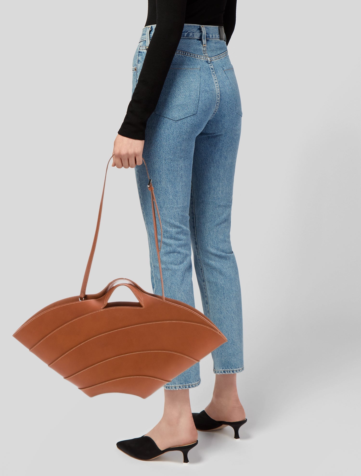 Alaïa Leather Khaima Large