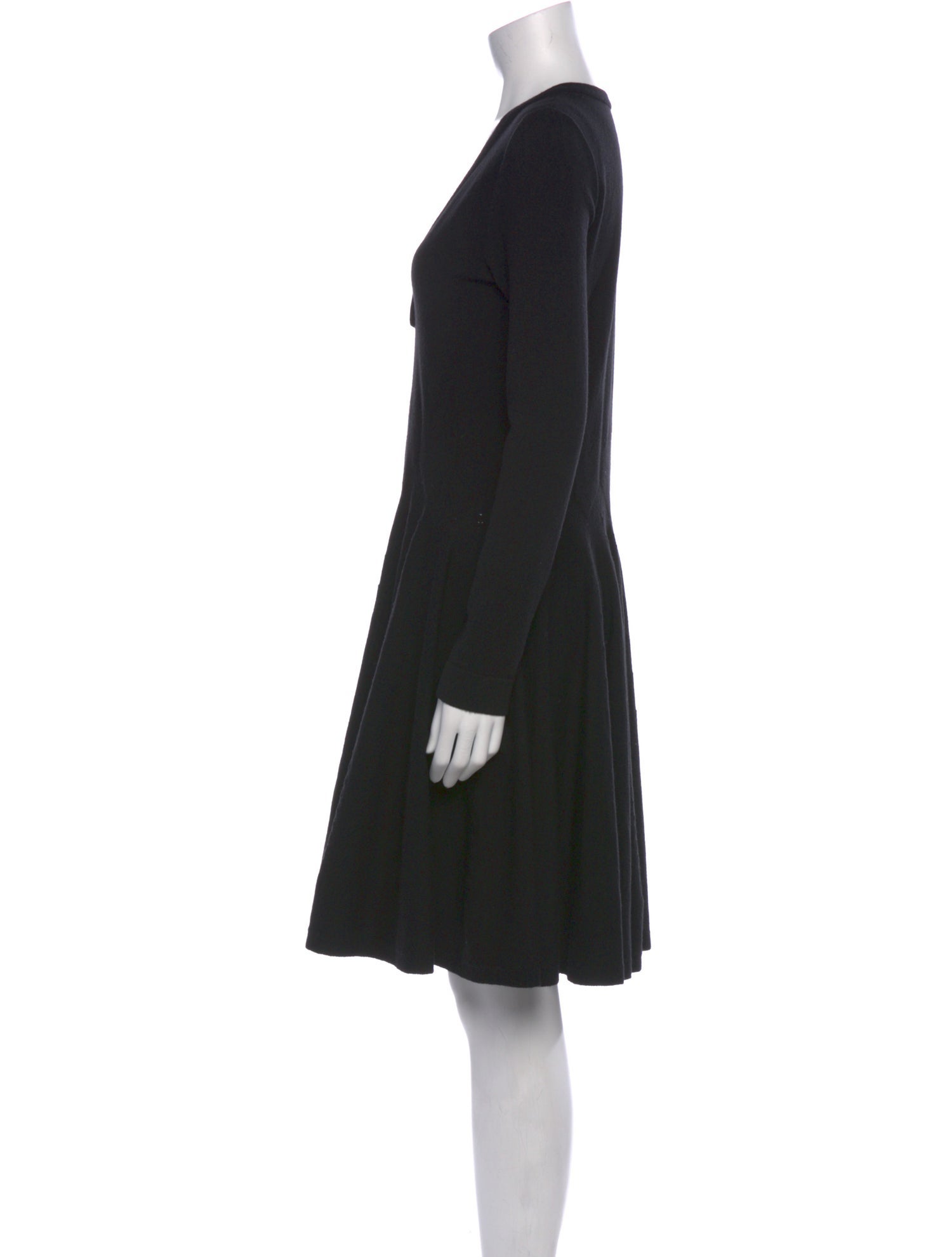 Alaïa Wool Knee-Length Dress