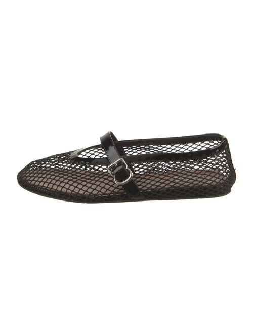 Alaïa Mesh Mesh Accents Mary Jane Flats