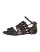 Alaïa Suede Lasercut Accents Gladiator Sandals