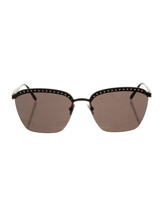 Alaïa Cat-Eye Tinted Sunglasses