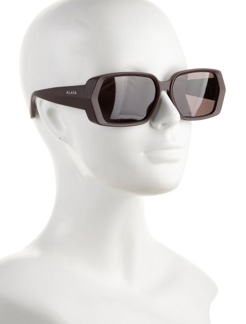 Alaïa Square Tinted Sunglasses