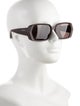 Alaïa Square Tinted Sunglasses