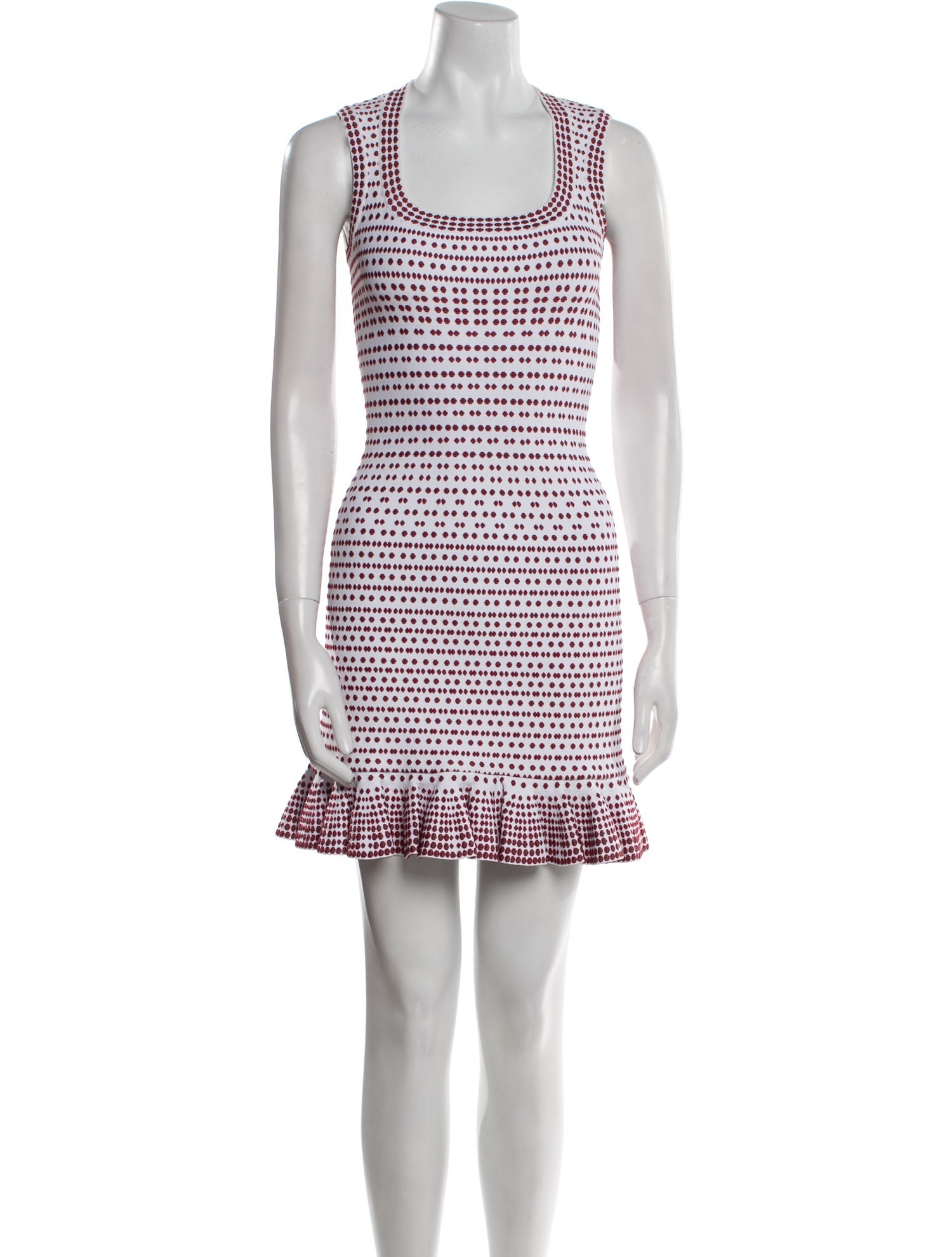 Alaïa Printed Mini Dress