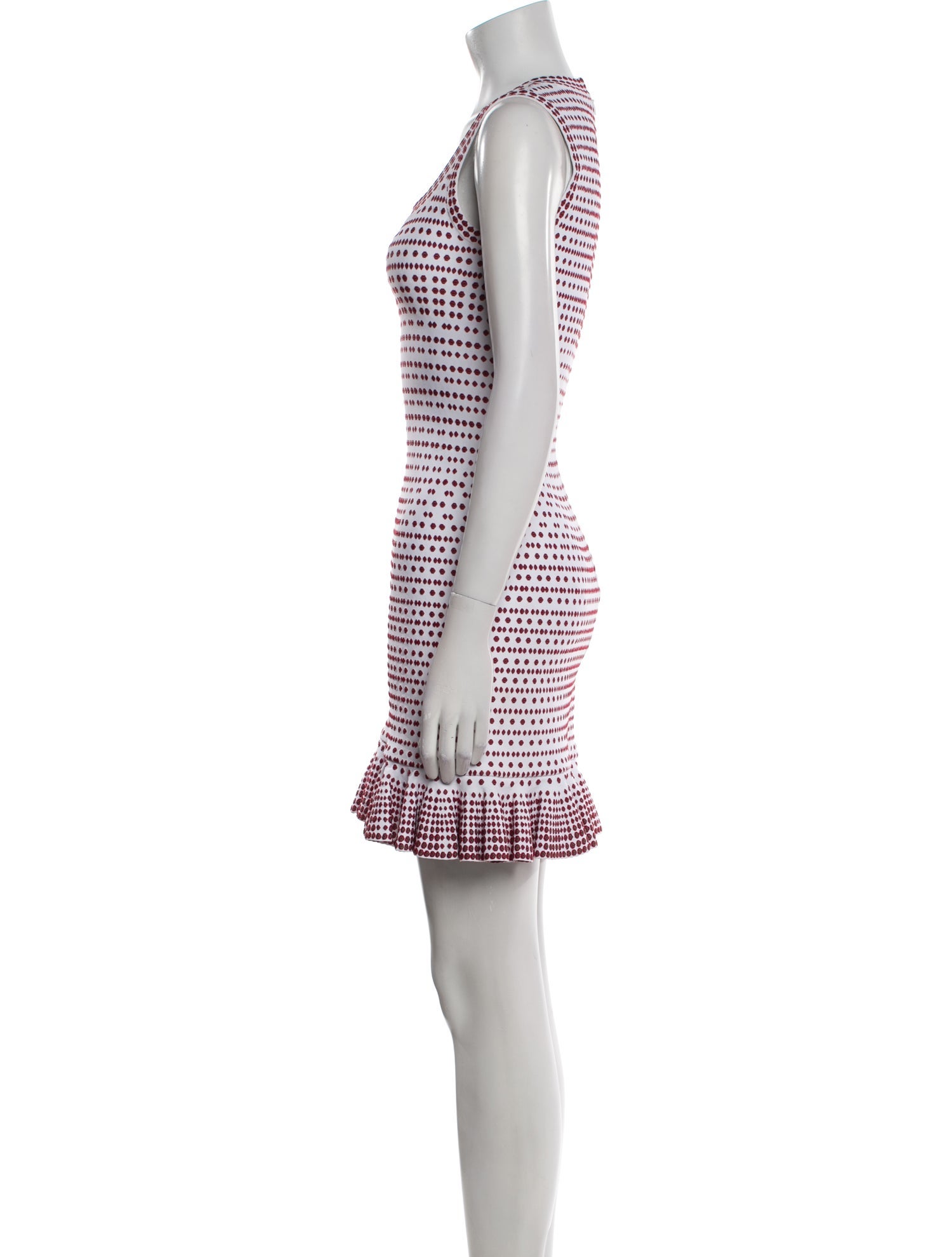 Alaïa Printed Mini Dress