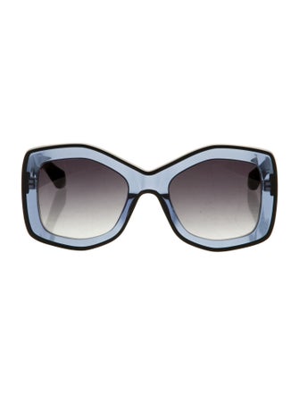 Alaïa Oversize Gradient Sunglasses